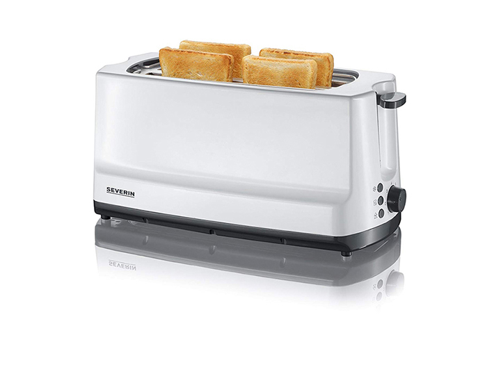 TOASTER 820W PINCE BLANC