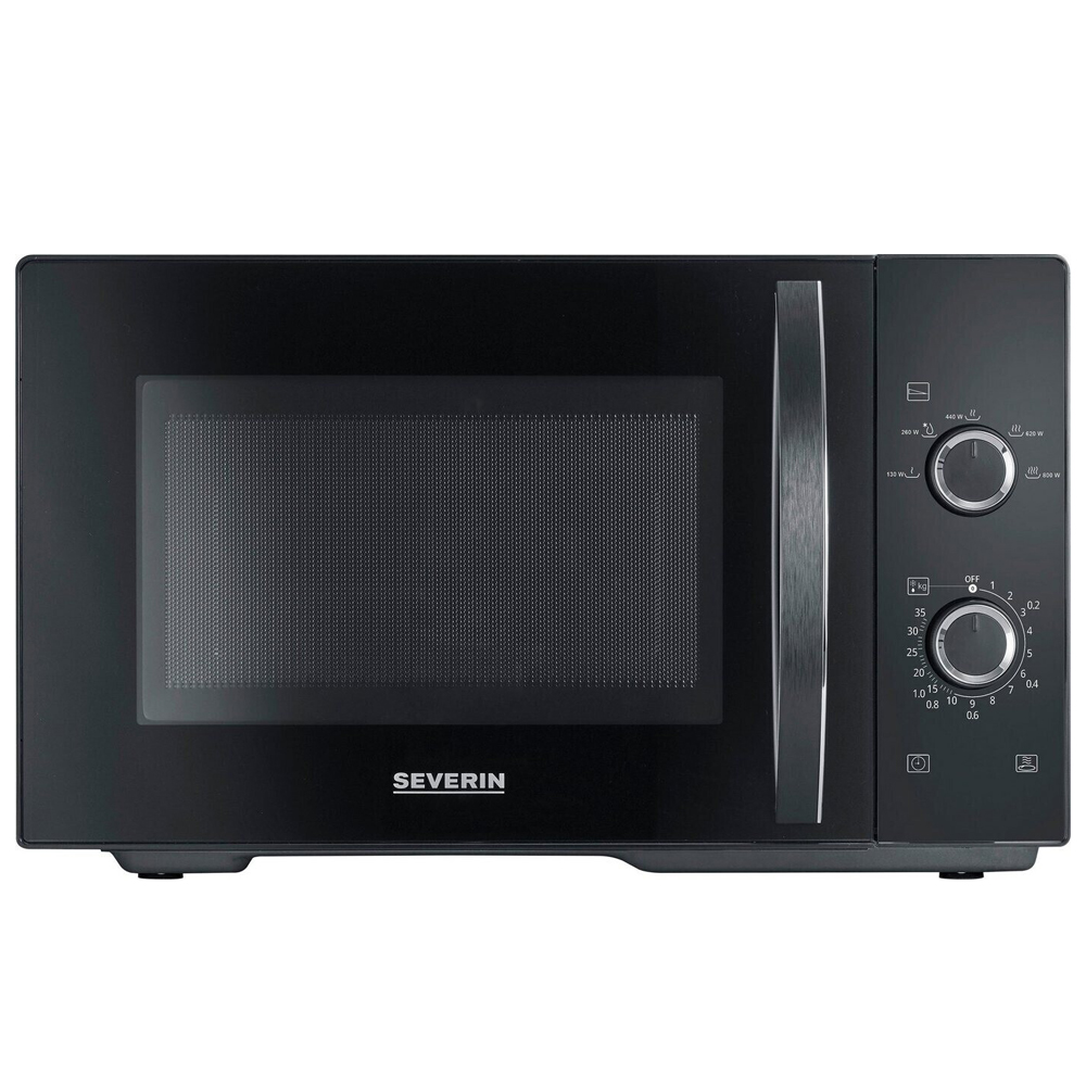 severin-solo-free-standing-microwave-black-25l-800w