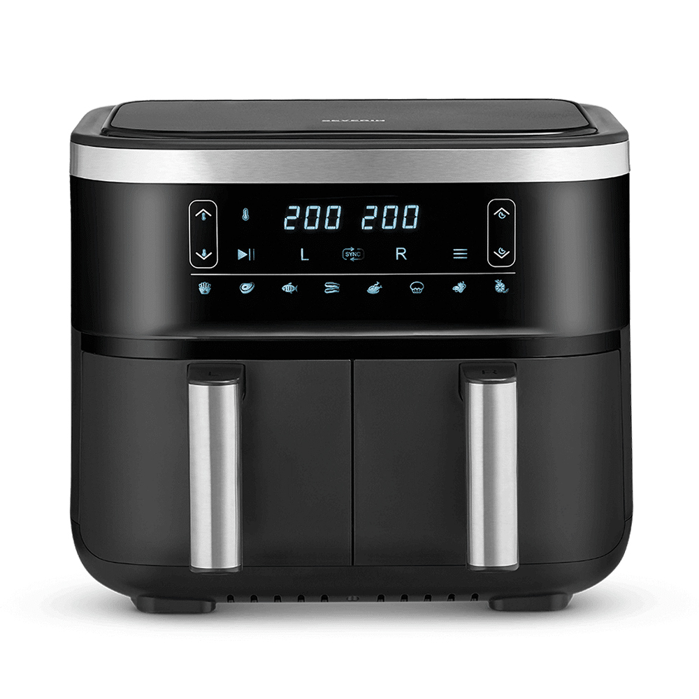 severin-fr-2453-double-hot-air-fryer-7-6l