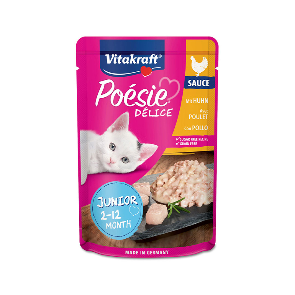 vitakraft-poesie-delice-wet-cat-food-pouch-sauce-for-junior-cats-chicken-85g
