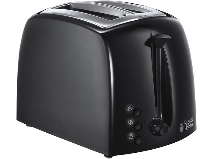 russell-hobbs-textures-plus-2-slice-toaster-850w-black