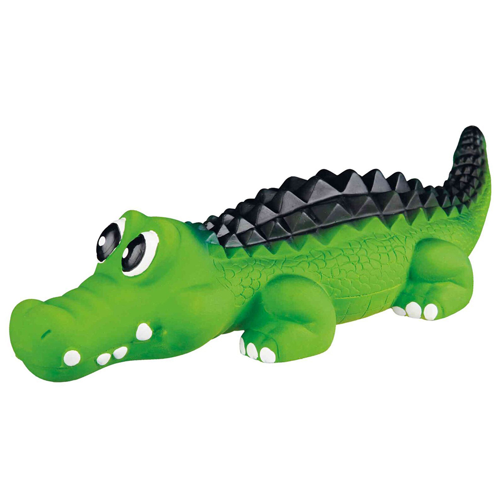 trixie-latex-crocodile-dog-toy-green-33cm