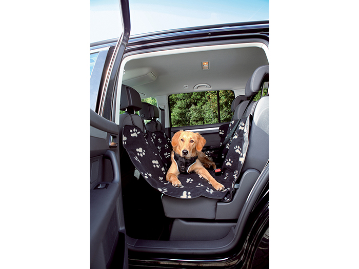 trixie-car-seat-cover-for-pet-owners-140cm-x-145cm-black-paw-design