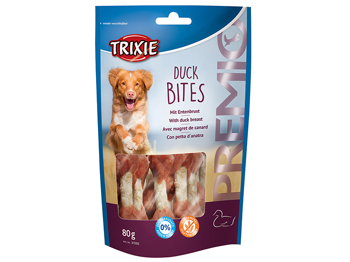 trixie-premio-duck-bites-dog-treats-80-grams