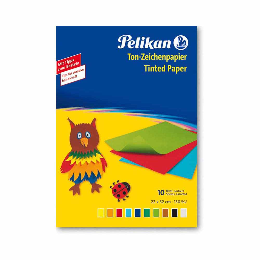 pelikan-tinted-paper-pack-of-10-pieces