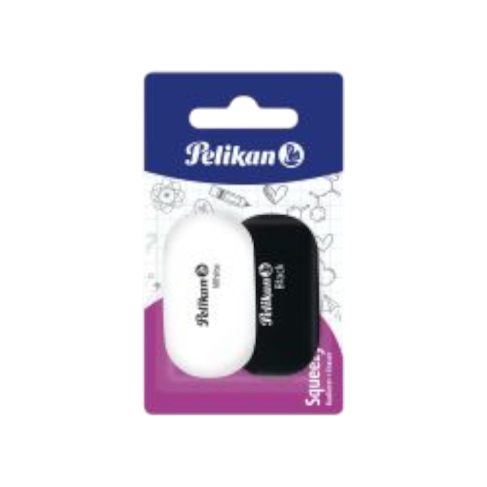 pelikan-eraser-black-white-made-of-plastic-set-of-2