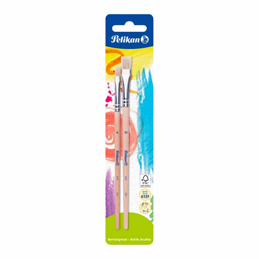 pelikan-paint-brushes-pack-of-2-pieces-613f-4-10b