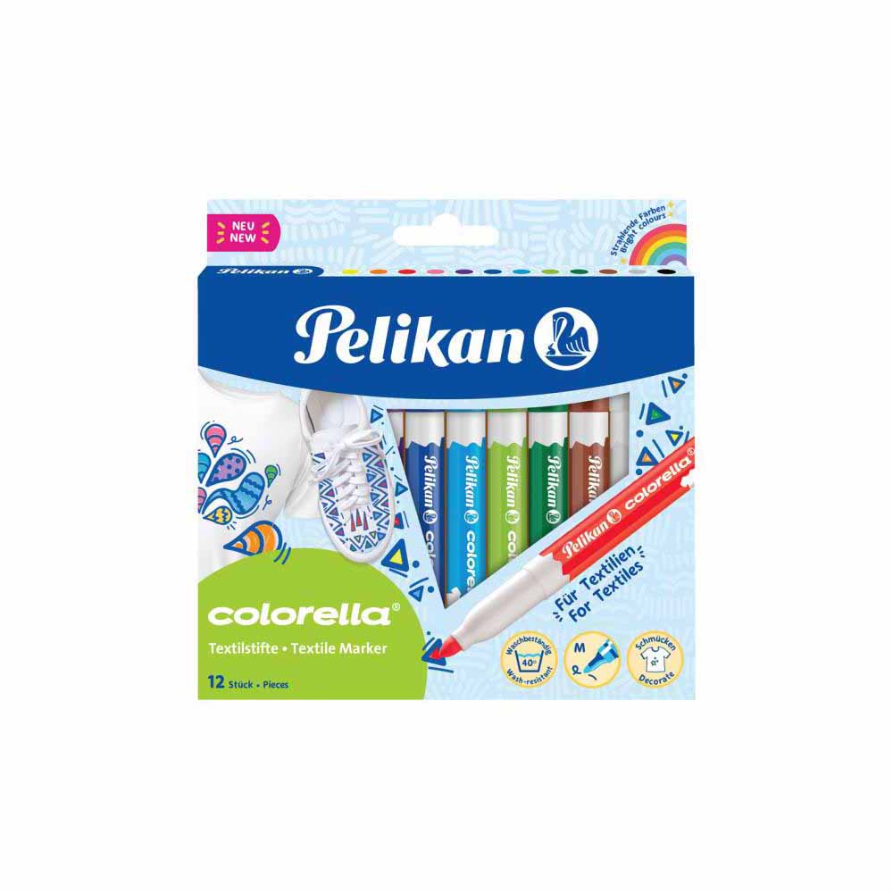 pelikan-colorella-fabric-markers-pack-of-12-pieces