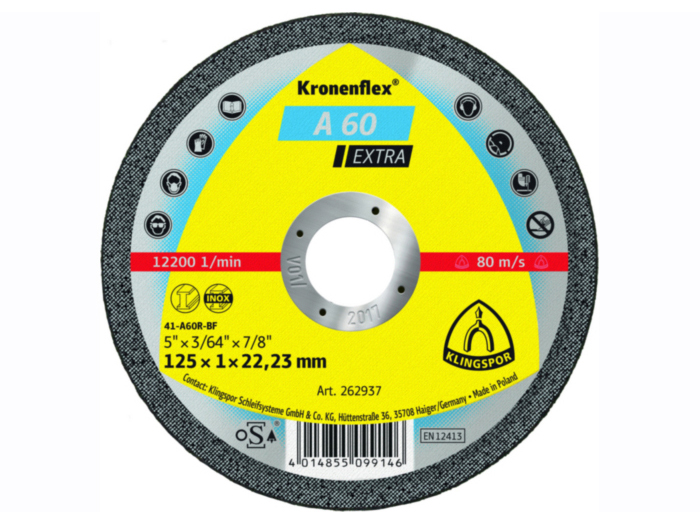 kronenflex-steel-cut-disc-125mm-x-1mm-x-22mm