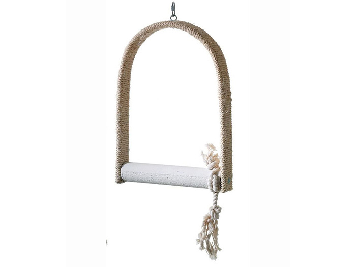 flamingo-karlie-flamingo-sisal-large-swing-with-lime-bar-for-birds