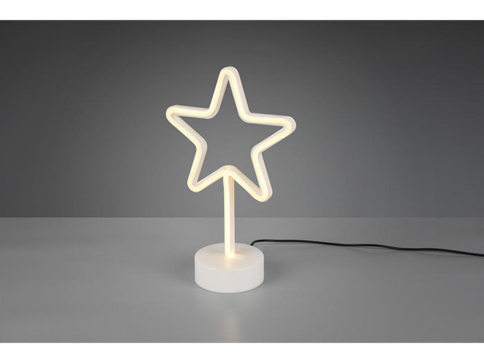 trio-led-star-shaped-table-lamp-yellow-30cm