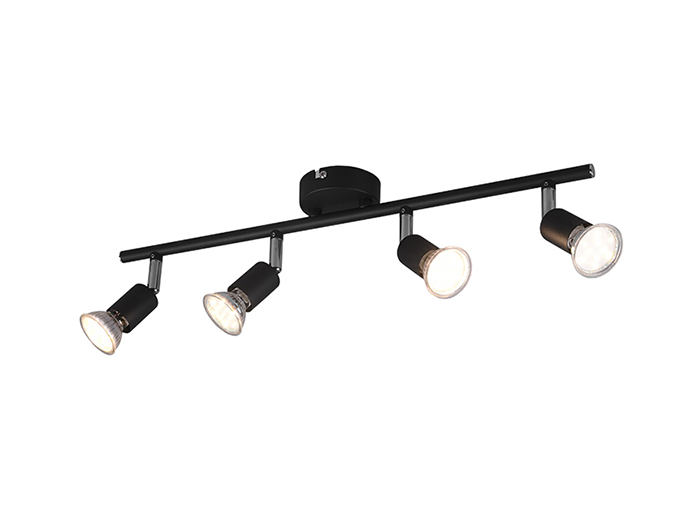 trio-paris-ceiling-light-with-4-gu10-spot-lights-black