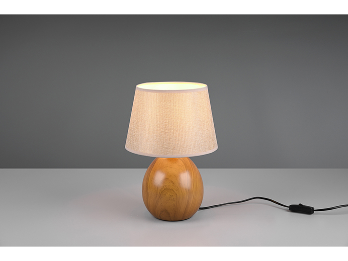 trio-luxor-table-lamp-wood-with-beige-shade-e27