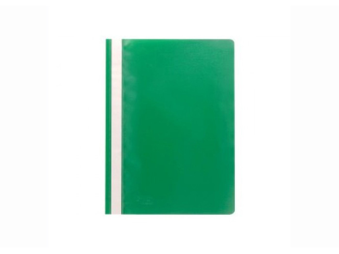 plastic-pvc-flat-file-a4-green