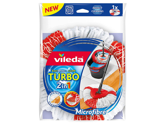 Vileda EasyWring and Clean Turbo Classic Microfibre Mop Refill