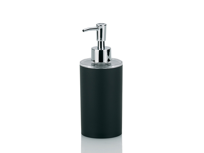 kela-lis-abs-plastic-liquid-soap-dispenser-350-ml-black