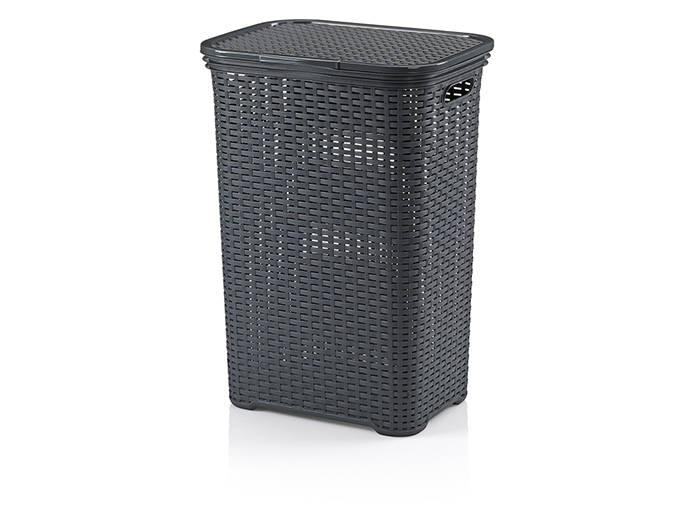 kela-brasilia-dark-grey-laundry-basket-60-litres