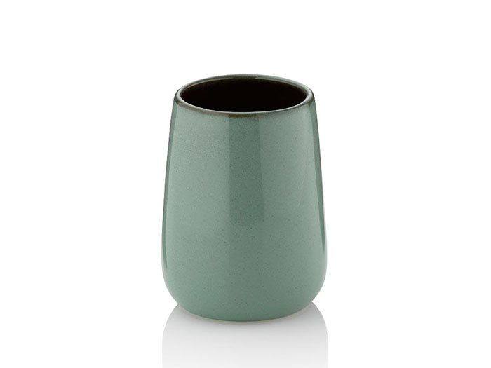 kela-liana-ceramic-bathroom-tumbler-10-5-cm-pine-green