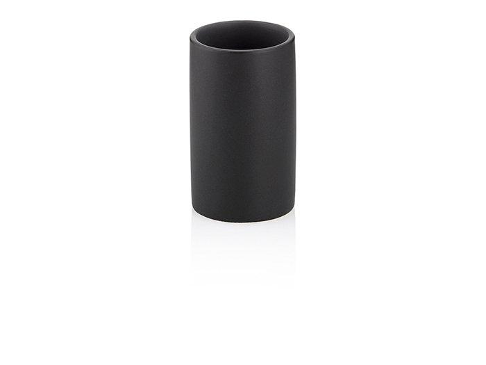 kela-matsi-ceramic-bathroom-tumbler-black-7cm-x-11cm