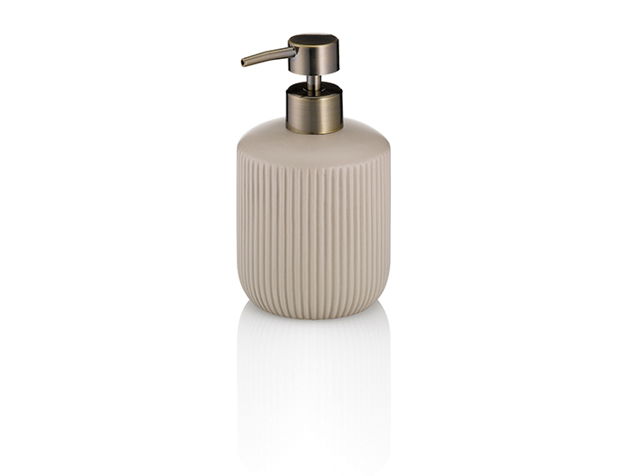 kela-adele-ceramic-bathroom-liquid-soap-dispenser-silver-grey-400ml