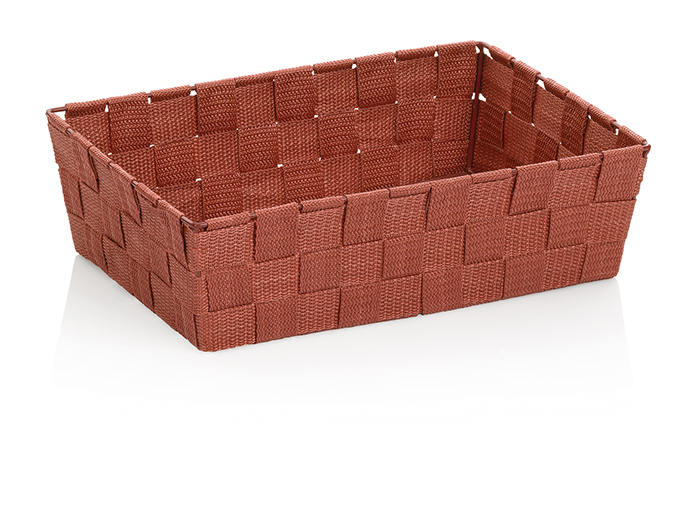 kela-alvaro-bathroom-storage-basket-terracotta-red-29-5cm-x-20-5cm