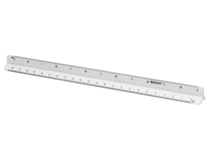 westcott-architect-tri-scale-1-ruler-30-cm