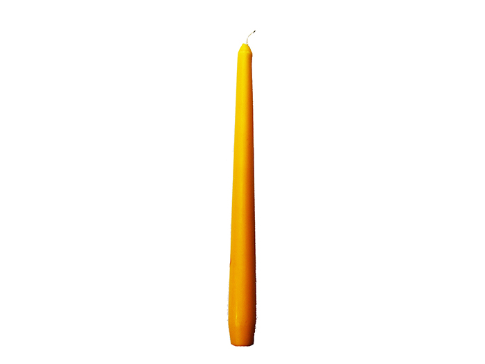 tapered-candle-yellow-25cm