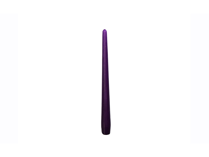 tapered-candle-purple-25cm