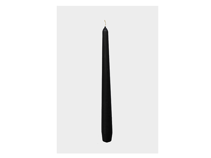 tapered-candle-black-25-cm