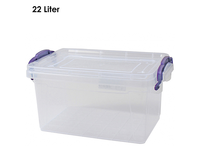 transparent-plastic-storage-box-with-lid-and-handles-22l-21cm-x-48-5cm-x-32cm