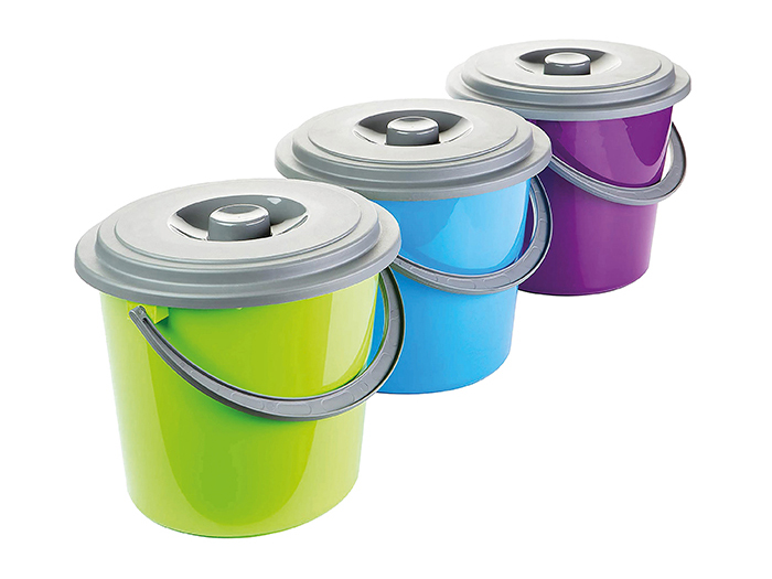 household-bucket-shaped-bin-with-lid-and-handle-3-assorted-colours-5l