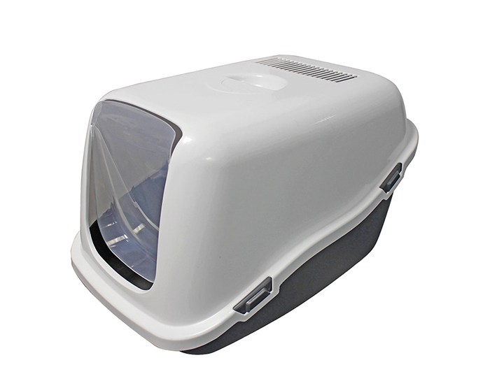 large-closed-cat-litter-box-in-white-and-grey