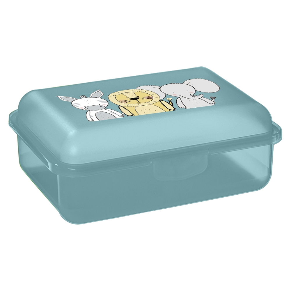 zoo-friends-plastic-food-container-mint-blue-15cm-x-11cm