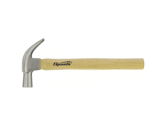 sparta-claw-hammer-peen-with-wooden-handle-450-grams-27-mm