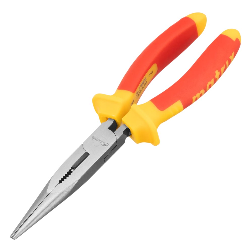 mtx-vde-long-nose-pliers-200mm-two-component-handles
