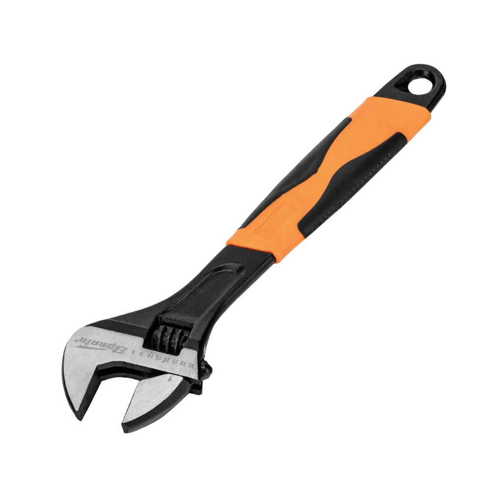 sparta-adjustable-wrench-with-two-component-handle-300mm