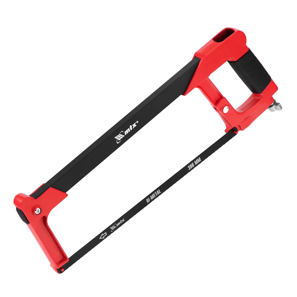 mtx-bimetal-blade-handle-with-rubber-hacksaw-300mm