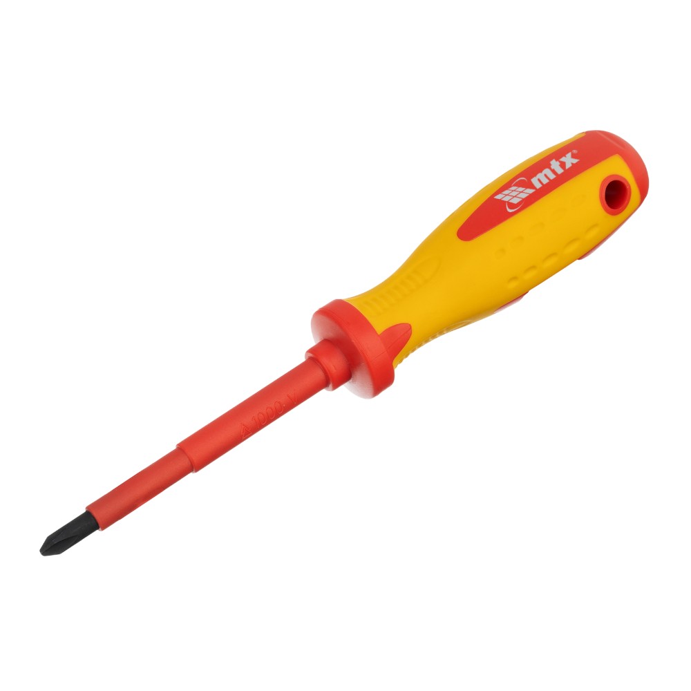 mtx-insulated-screwdriver-crmo-1000v-2-comp-handle-ph-2-x-100-mm