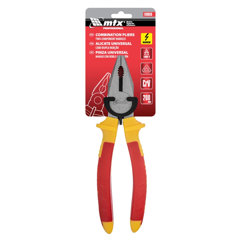 mtx-vde-combination-pliers-200mm-two-component-handles