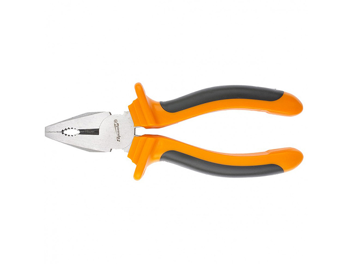 sparta-polished-combination-pliers-with-two-component-handle-160-mm