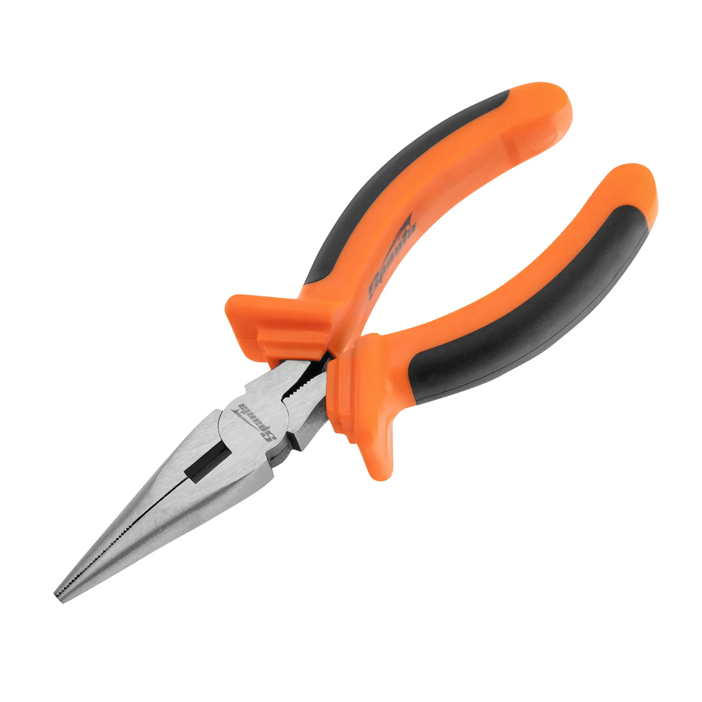 sparta-long-nose-pliers-with-two-component-handles-polished-comfort-16cm