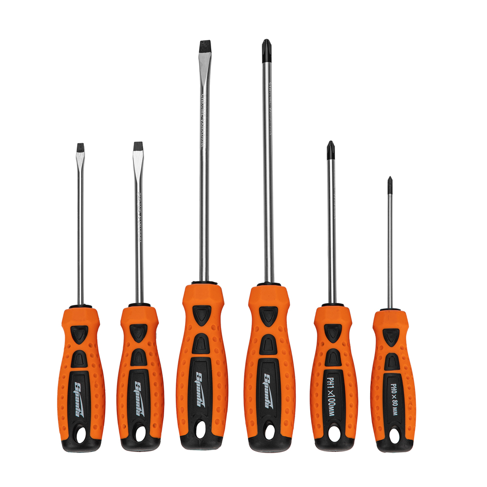 sparta-set-point-two-component-handle-screwdriver-set-of-6-pieces