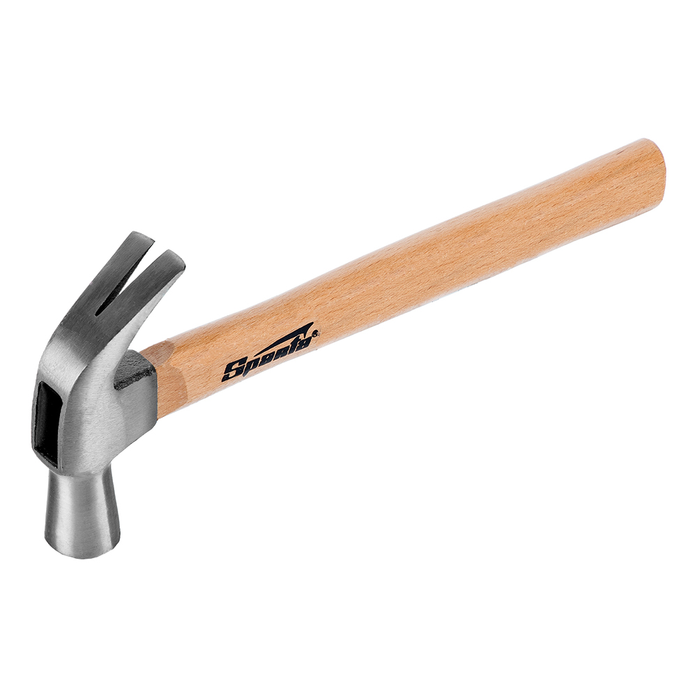 sparta-claw-hammer-with-wooden-handle-450g-2-7cm