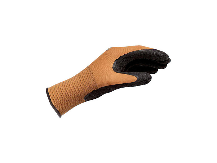 wurth-brown-nylon-knit-glove-coated-crinkle-latex-sz-9