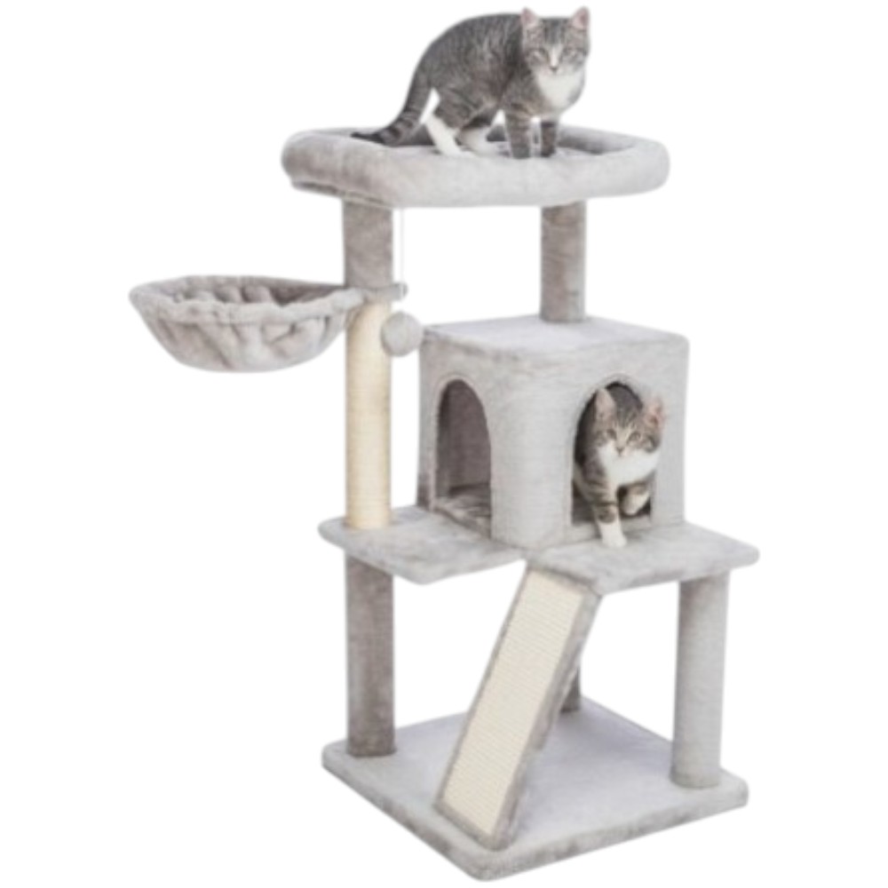 junior-pepito-scratching-post-98-cm-grey