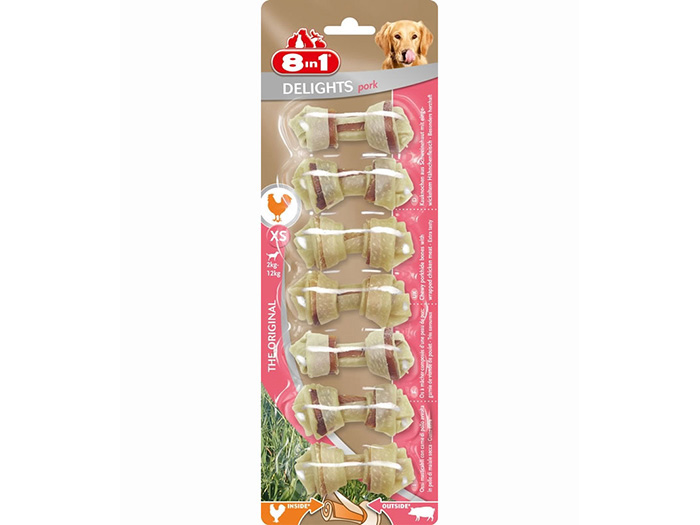 8-in-1-delights-chewy-bones-with-pork-pack-of-7-pieces