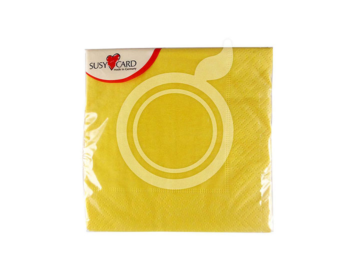 susy-card-3-ply-napkins-33-x-33-cm-pack-of-20-pieces-yellow