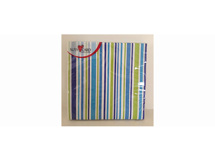 susy-card-napkins-ocean-stripes-3-ply-x20-pieces 33x33-cm