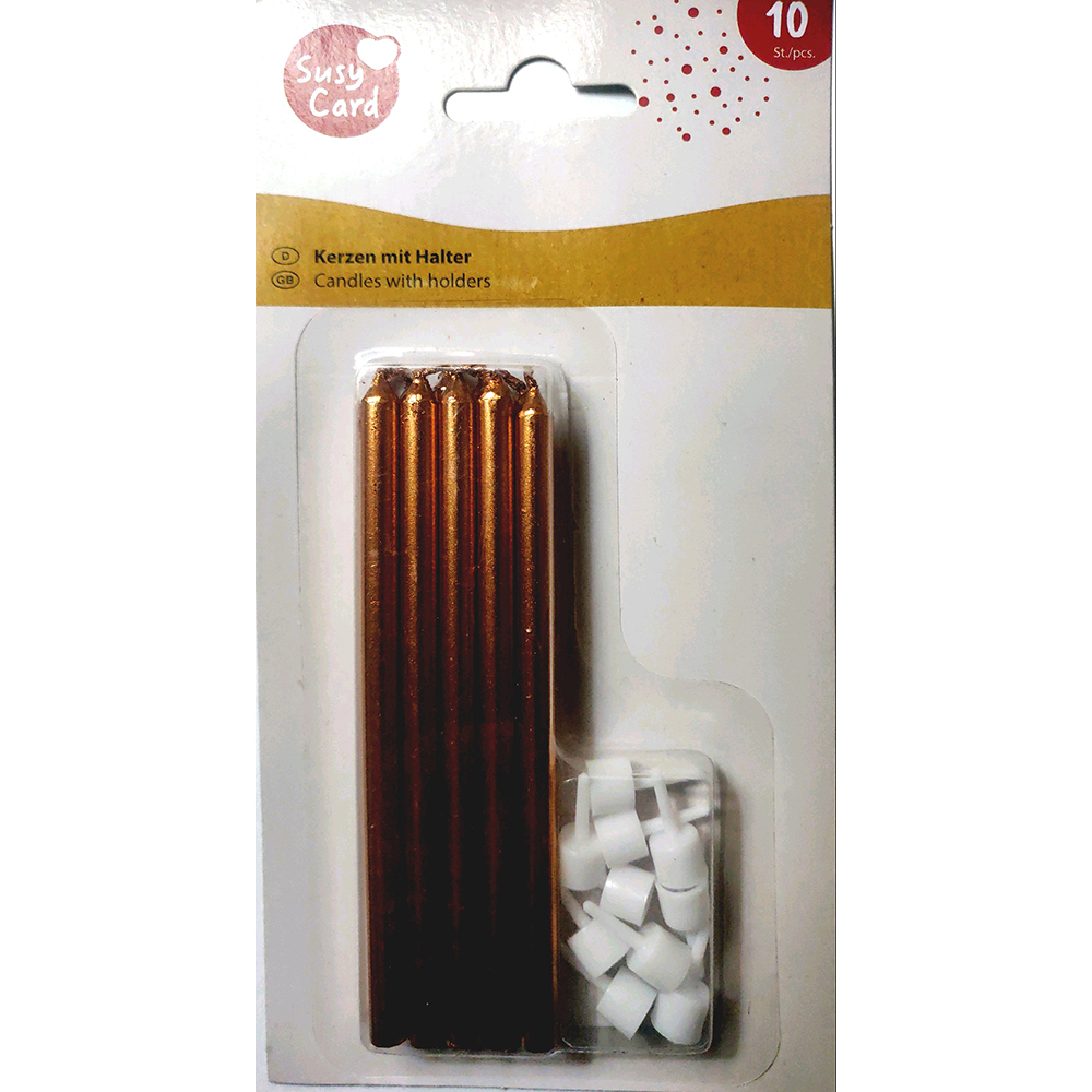susy-card-copper-candles-with-holder-pack-of-10-pieces