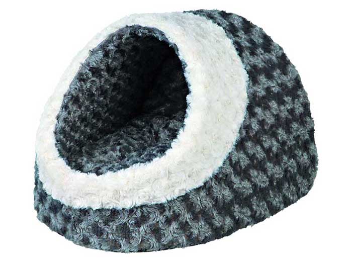 kaline-super-soft-cuddly-cave-for-small-pets-in-grey-and-beige